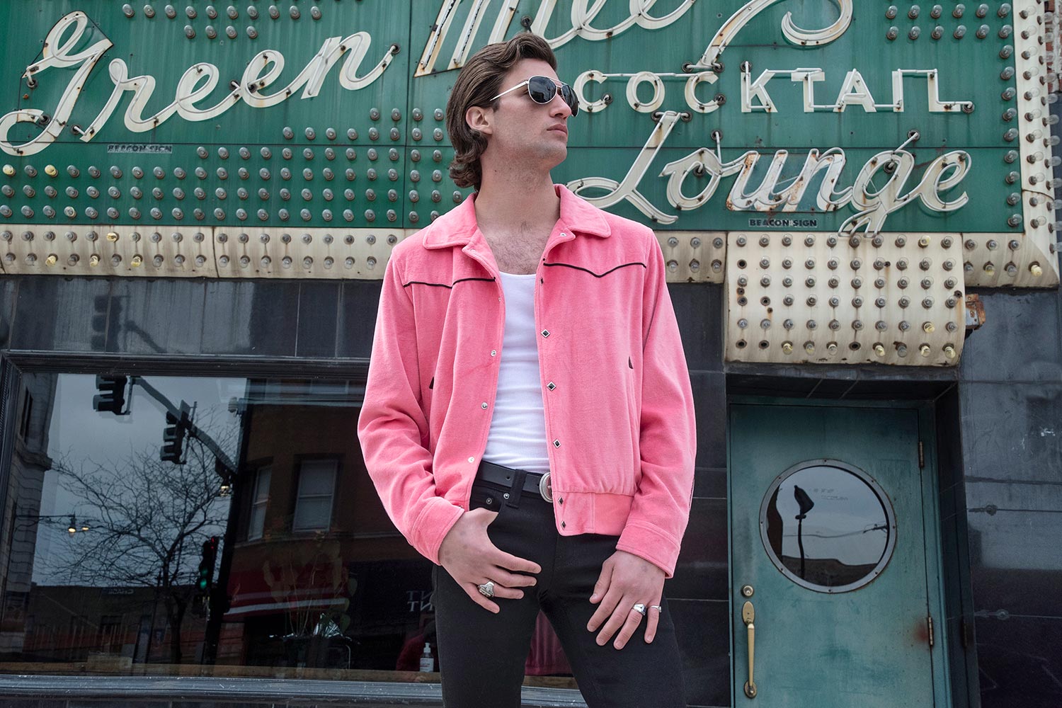 Jackson pink jacket