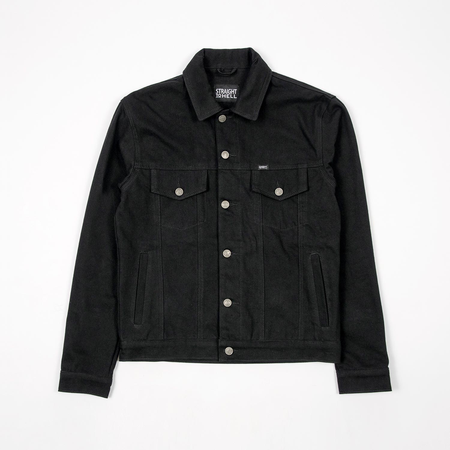 Straight to Hell Men's Outsider New Dawn Twill Denim Jacket