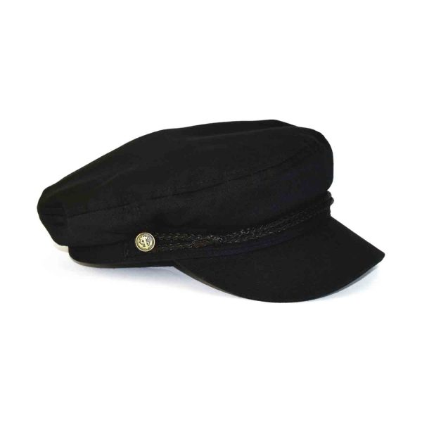 Searcher Fisherman Cap - Black | Straight To Hell Apparel