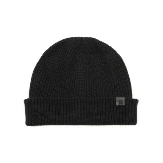Bronson black acrylic beanie