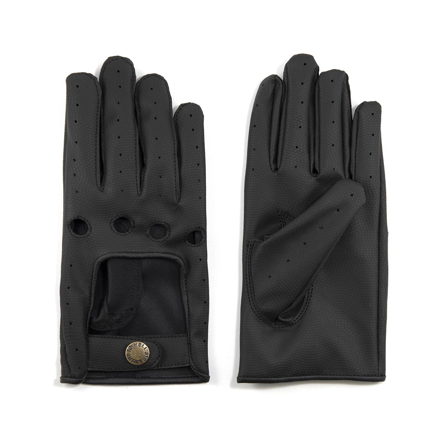 Vegan Bullitt - Faux Leather Gloves (Size S, M, L, XL, 2XL) | Straight To  Hell Apparel