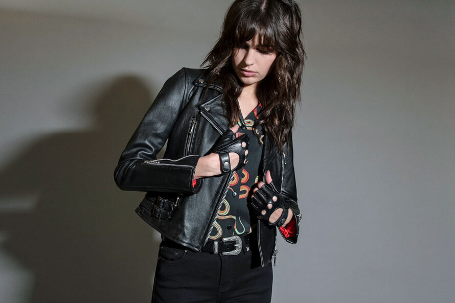 Bullitt Fingerless – Leather Gloves