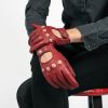 Bullitt burgundy leather gloves