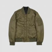 Del Bomber - Reversible Black and Green | Straight To Hell Apparel