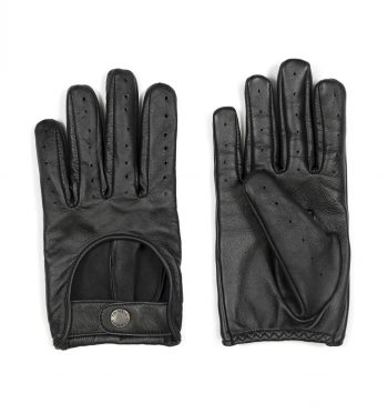 Dillon unlined black leather gloves