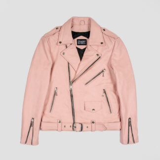 Commando - Dusty Pink Leather Jacket