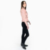 The Commando is our most traditional and recognizable leather jacket, now in dusty pink leather