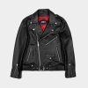 Commando men's lightweight black leather jacket