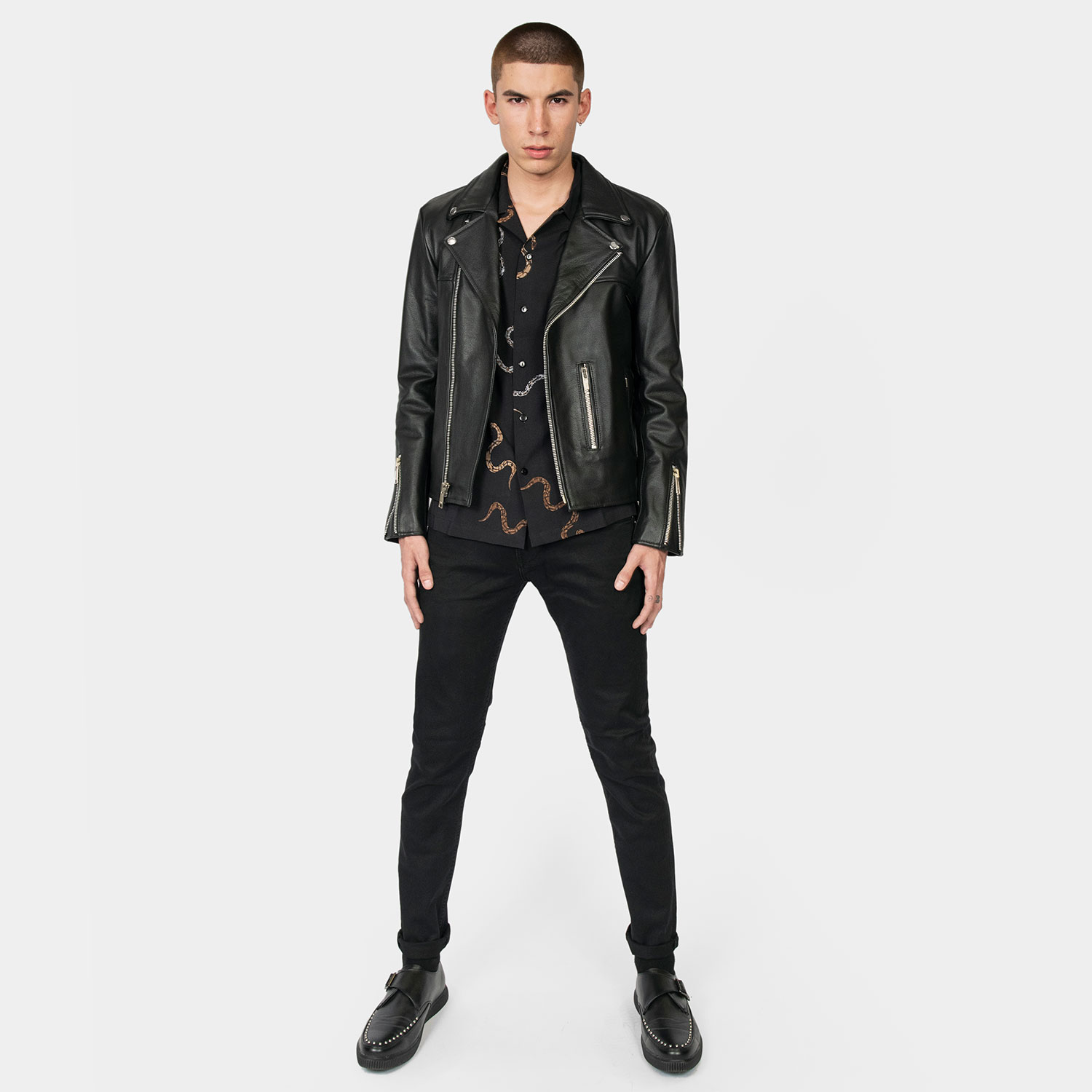 Straight to Hell Men's Bristol Leather Jacket