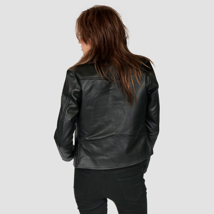 Bristol Red Lining Leather Jacket (Size XS, S, M, L, XL, 2XL, 3XL, 4XL, 5XL) Straight To