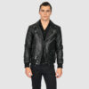 Baron - Black Leather Jacket