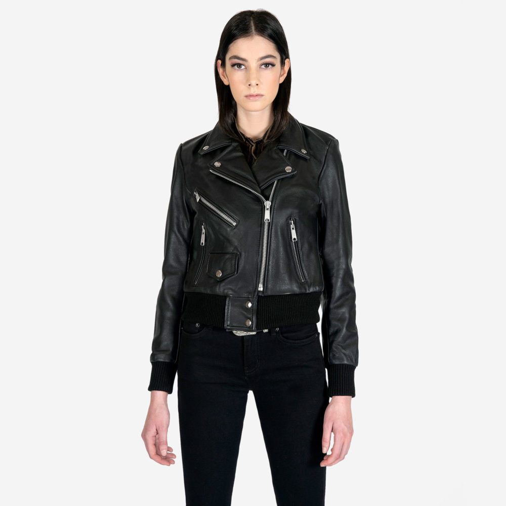 Baron - Black Leather Jacket | Straight To Hell Apparel