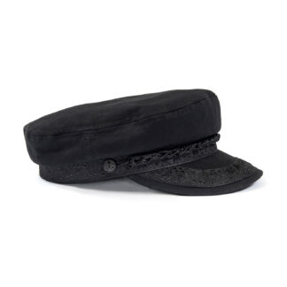 Ariel black fisherman hat