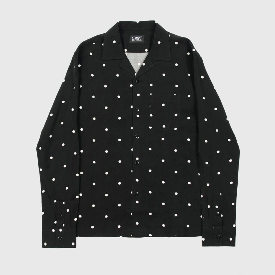 Out in the Streets - Polka Dot Shirt | Straight To Hell Apparel