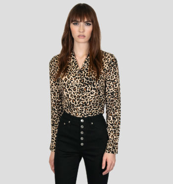 Wild At Heart women's leopard print shirt