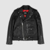 Logan Men's black leather jacket