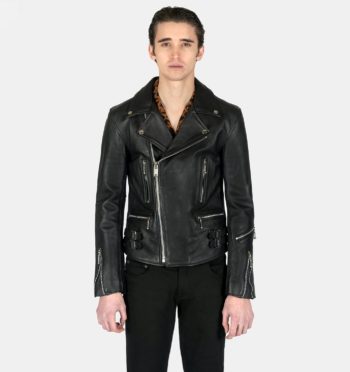 Gucci, Distressed Jeans  Mens outfits, Leather jacket outfit men