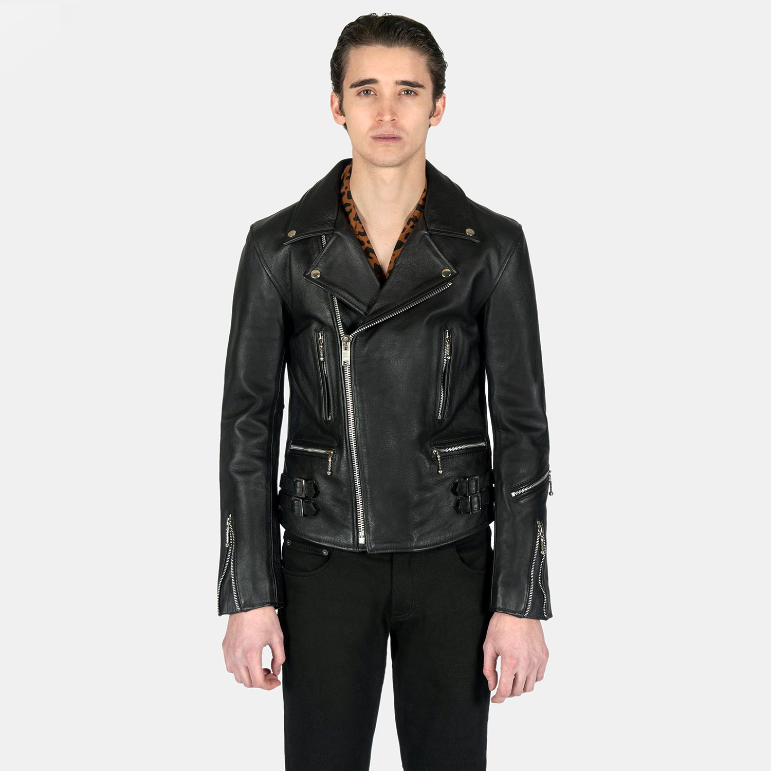 - Black Nickel Leather Jacket | To Hell Apparel