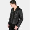Defector leather jacket combines old school style