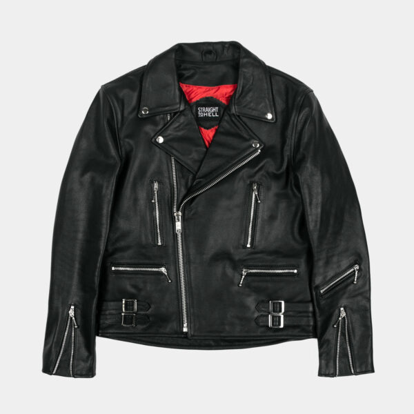 Defector - Black and Nickel Leather Jacket