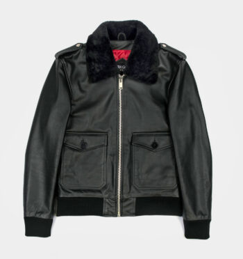 Avondale - leather flight jacket
