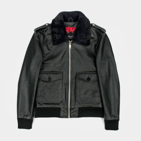 Avondale - leather flight jacket