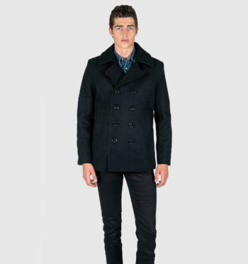 Guardian pea coat for men. The pea coat is a warm, must-have winter style.