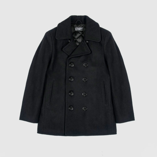 Guardian - Wool Pea Coat (Size M, L, XL, 2XL) | Straight To Hell Apparel