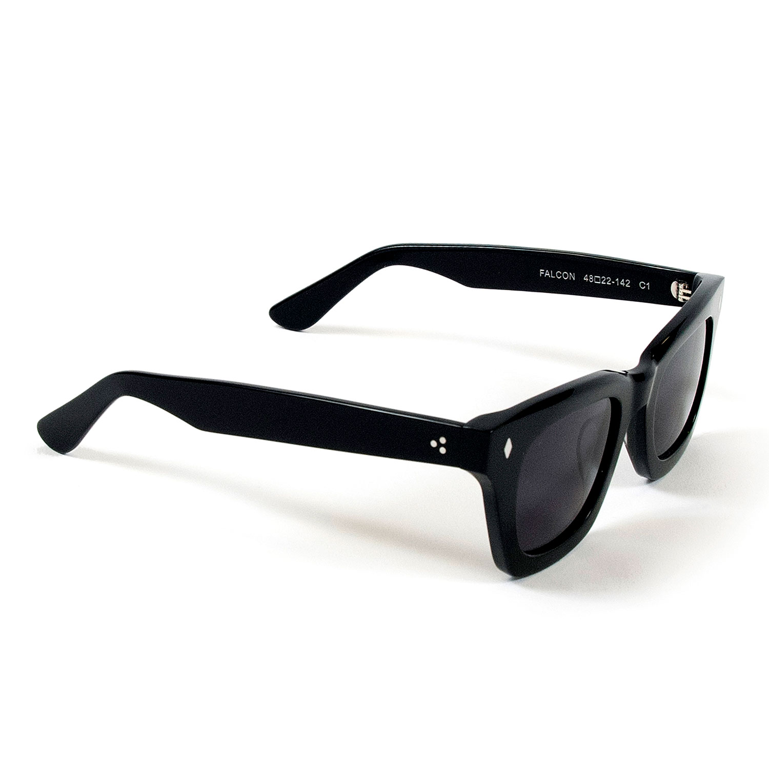Falcon - Black Sunglasses | Straight Apparel Hell To