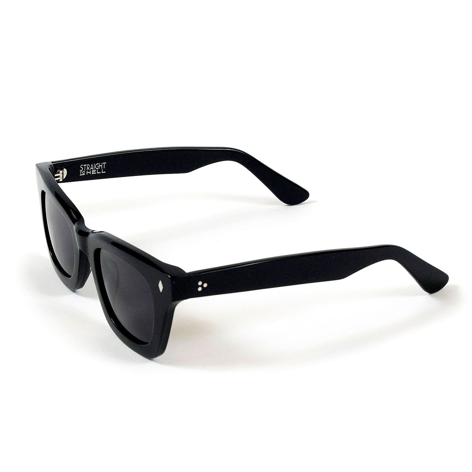 Falcon - Hell Sunglasses Black Straight | To Apparel