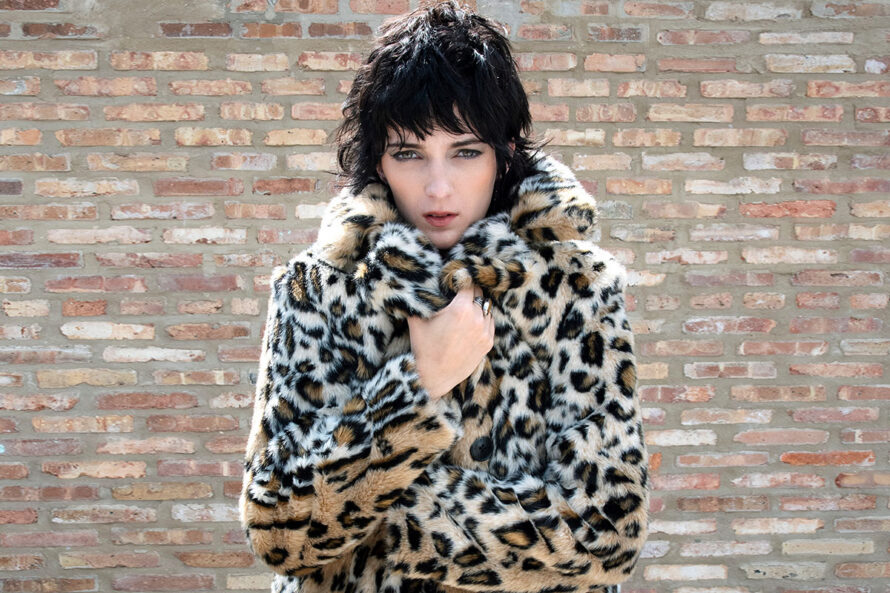 Stevie – Leopard Faux Fur Coat