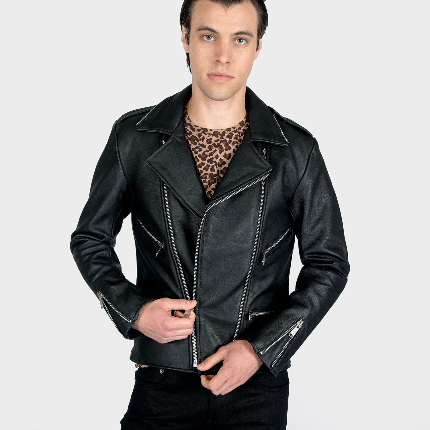 Avenue - Leather Jacket (Size 34S, 34, 36S, 36, 38S, 38, 40, 42 