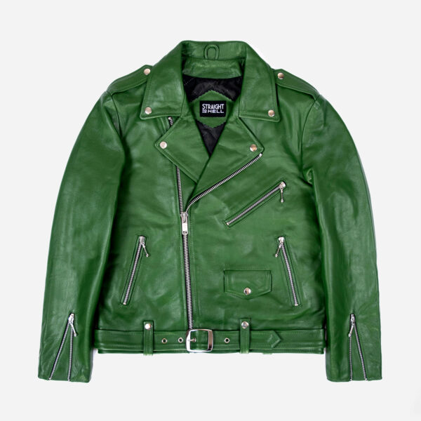 Commando - Cactus Green Leather Jacket