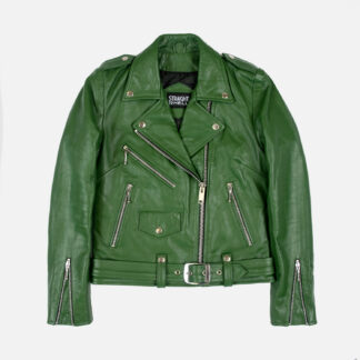 Commando - Cactus Green Leather Jacket