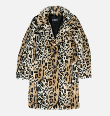 Stevie - Leopard Faux Fur Coat