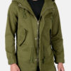 The Defender is a classic fishtail parka made with washed and tumbled 100% cotton.