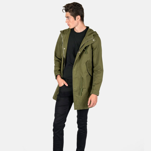 Defender - Green Fishtail Parka | Straight To Hell
