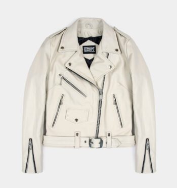 Commando - White Leather Jacket