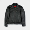 The Idol leather jacket offers clean lines and classic style.