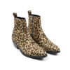 The Richards is a men’s leopard pony hair, premium leather boot