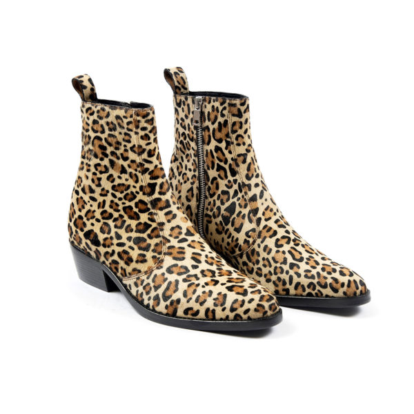 Richards - Tan Leopard (Size 5.5, 6, 6.5, 9.5) | Straight To Hell Apparel