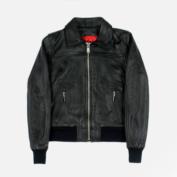 Belmont - Black Leather Jacket