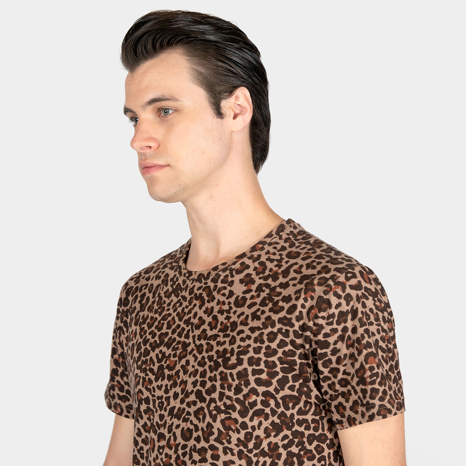 Jax - Leopard Print T-Shirt (Size XS, S, M, L, XL, 2XL, 3XL) | Straight ...