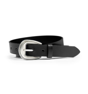 Men’s leather belt with full grain Italian leather.