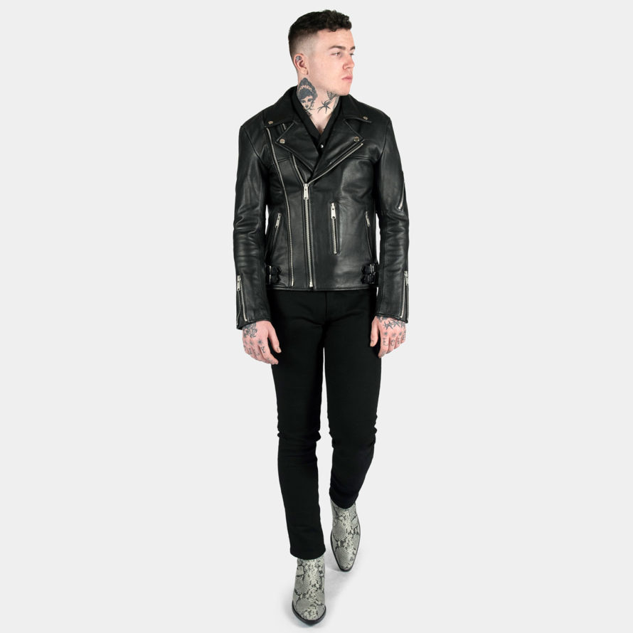 Grifter - Leather Jacket (Size 34S, 34, 36S, 36, 38S, 38, 40, 44, 46 ...