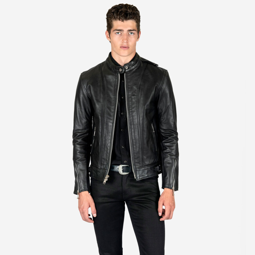 Offender - Leather Jacket (Size 34S, 34, 36S, 36, 38S, 38, 40, 42, 44 ...