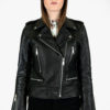 The Vincent leather jacket has an old school vibe