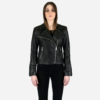 The Flash, a limited-edition leather jacket inspired by rocker Suzi Quatro’s leather jacket