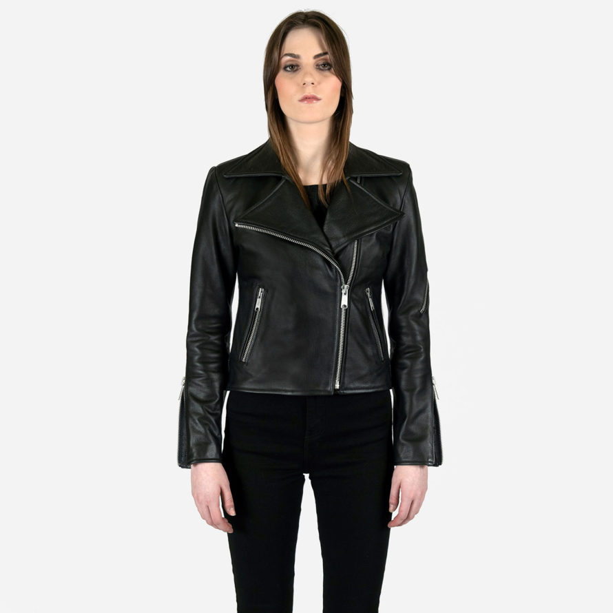 Flash - Leather Jacket (Size XS, S, M, L, XL, 2XL, 3XL, 4XL) | Straight ...