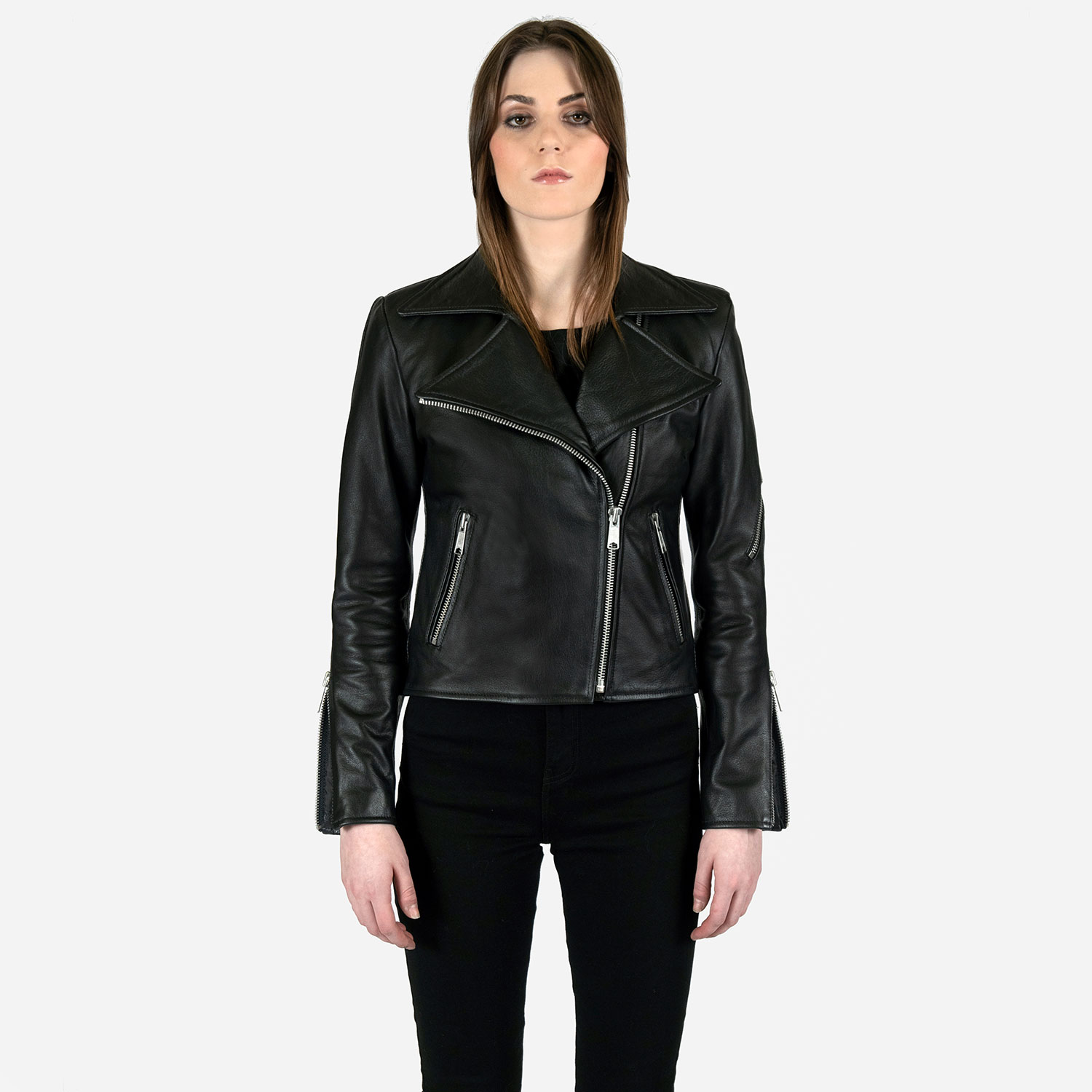 Flash - Leather Jacket (Size XS, S, M, L, XL, 2XL, 3XL, 4XL